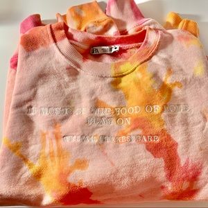 Zara tie-dyed sweatshirt